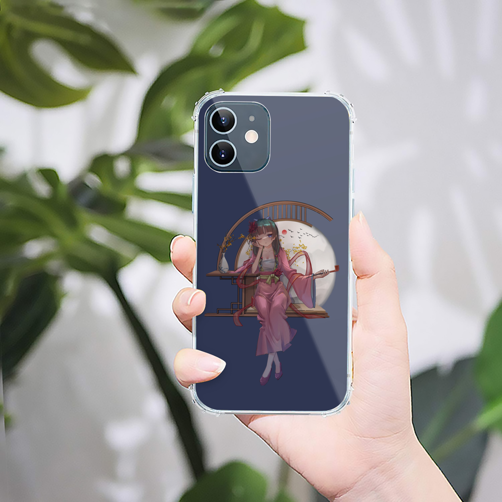 （画像用） 薬屋のひとりごと The Apothecary Diaries 【iPhone 12シリーズ対応】透明スマホケース（クリアソフトケース）